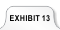 Individual Numeric Exhibit 13 Tab