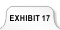 Individual Numeric Exhibit 17 Tab