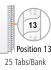 Individual Legal Numeric 13 Tab