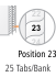 Individual Legal Numeric 23 Tab