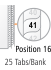 Individual Legal Numeric 41 Tab